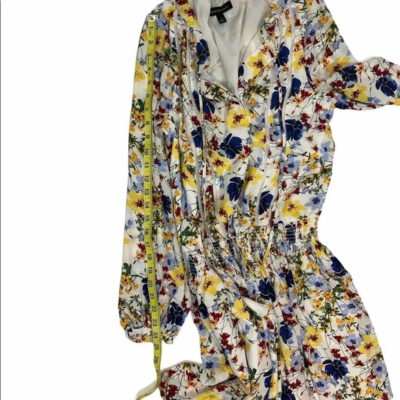 Banana Republic Floral Cinched Waist Dress - Picture 11 of 13